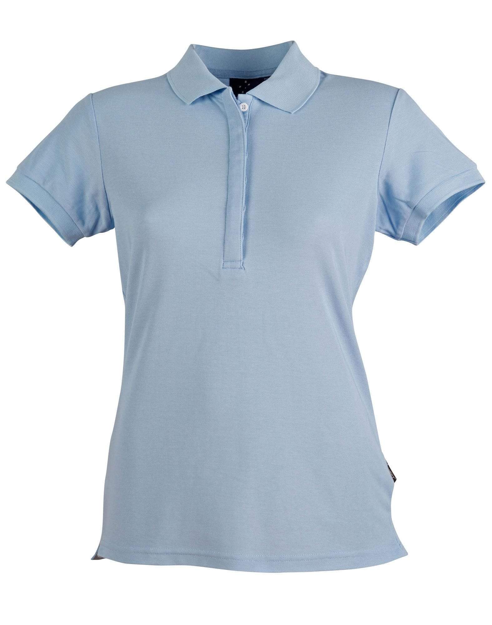 Connection Polo Ladies' Ps64 Casual Wear Winning Spirit Sky Blue 8